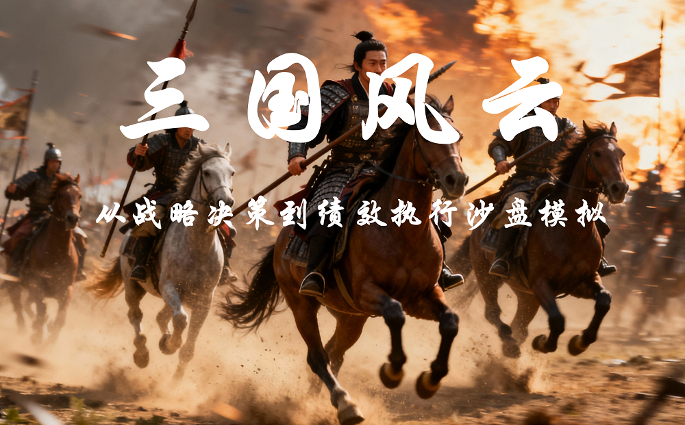 三國(guó)風(fēng)云-從戰(zhàn)略決策到績(jī)效執(zhí)行沙盤模擬