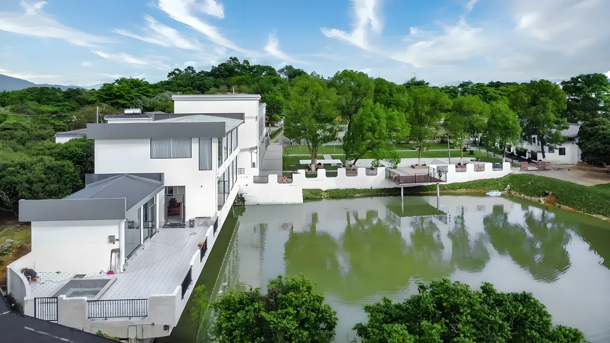 廣州云上·觀山田草坪泳池私湯營地